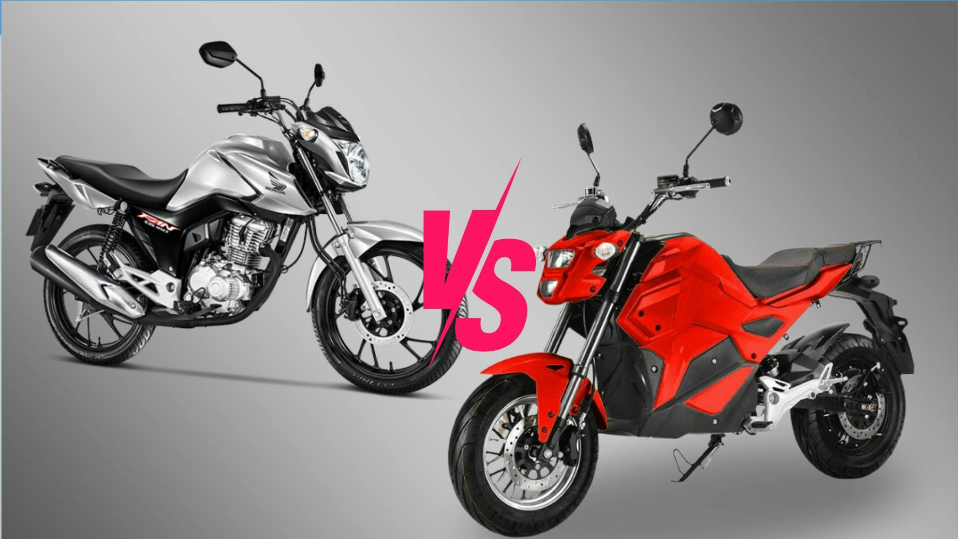 Principais diferenças: Moto elétrica vs Moto a combustão
