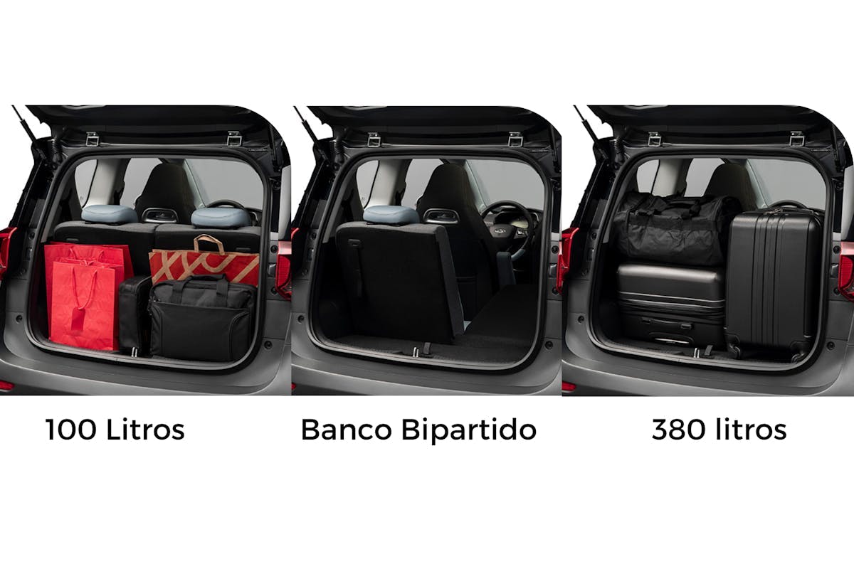 3 modelos de porta-mala  CAOA Chery iCar